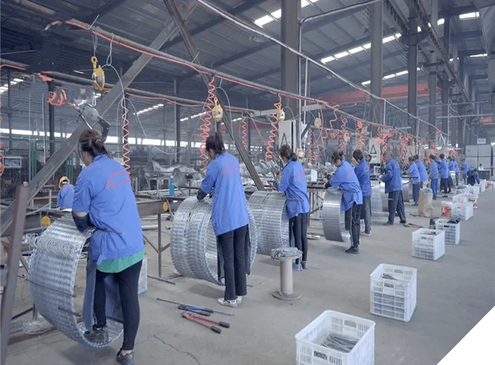 Scena di un magazzino industriale